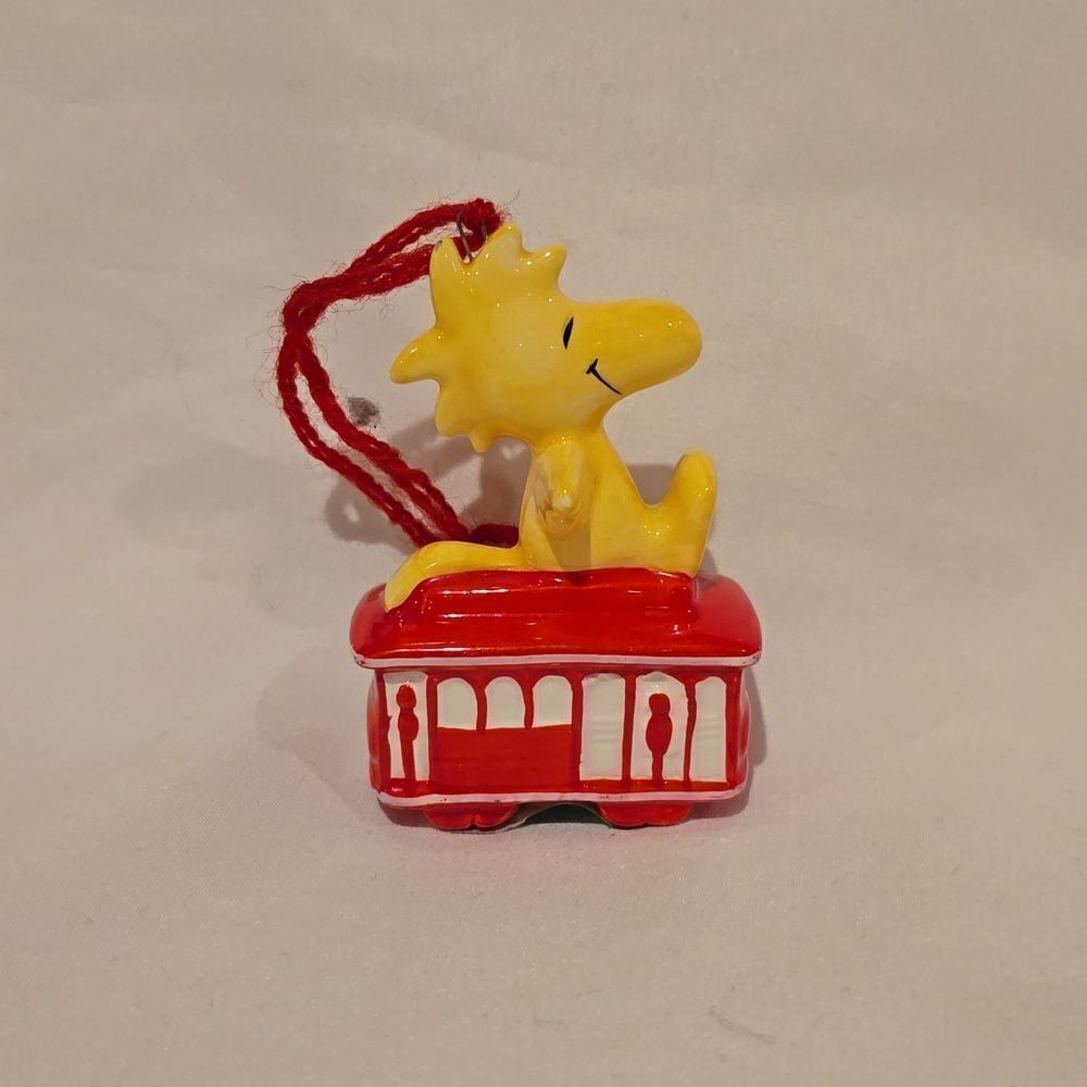 Vintage Peanuts Christmas Ornament! Woodstock 1972.